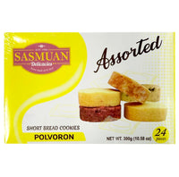 Sasmuan Assorted Polvoron (Short Bread Cookies) 24Pc