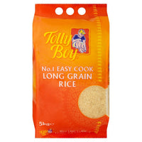 Tolly Boy Easy Cook Long Grain Rice 5kg - Asian Online Superstore UK