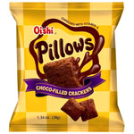 Oishi Pillows Choco-Filled Crackers 38g - AOS Express