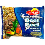 Lucky Me Beef Mami with Garnish Instant Noodle (Beef na Beef) 70g