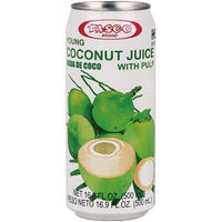 Tasco Young Coconut Juice with Pulp 500ml - Asian Online Superstore UK
