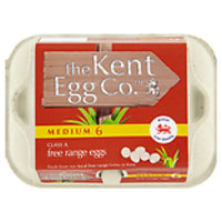 The Kent Eeg Co. Free Range Eggs Mediums 6s - AOS Express