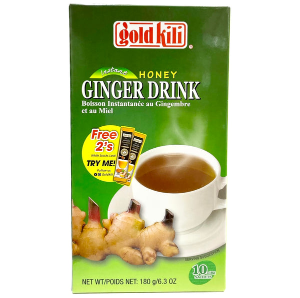Gold Kili Instant Honey Ginger Drink (18gx10 Sachets) 180g - AOS Express