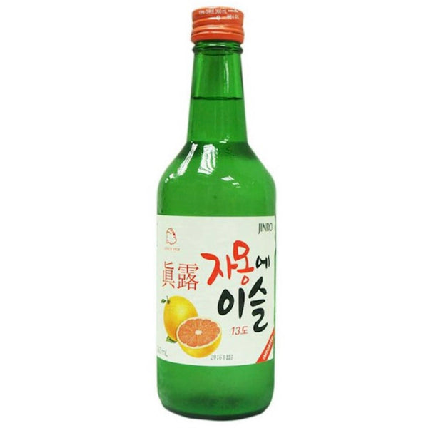 Hite-Jinro Cham Yi Sul Soju Grapefruit (Chamisul 13% Alcohol) 360ml - AOS Express