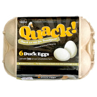 Quack! 6 Duck Eggs