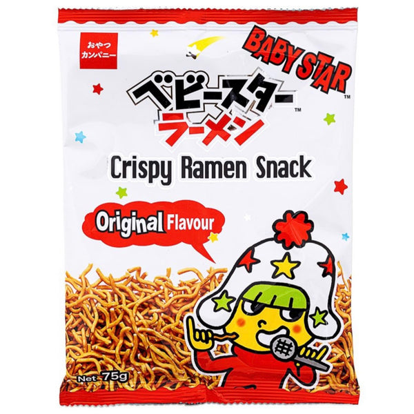 Baby Star Crispy Ramen Snack Original (Thin) 75g - AOS Express