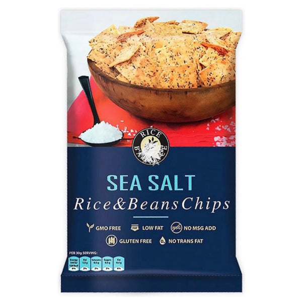 Thai Nichi Rice & Bean Chip Sea Salted Flavour 30g