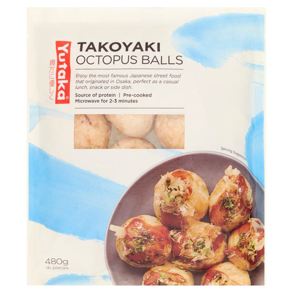 Yutaka Takoyaki Octopus Balls (16pc) 480g