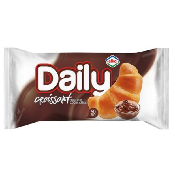 Elka Daily Croissant Filled With Cocoa Cream 50g