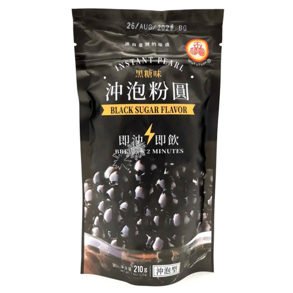 WFY Wu Fu Yuan Instant Tapioca Pearl (Brown Sugar Flavour) 210g (BBD: 01-05-24)