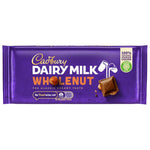 Cadbury Wholenut Chocolate Bar 120g - AOS Express