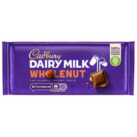 Cadbury Wholenut Chocolate Bar 120g - AOS Express