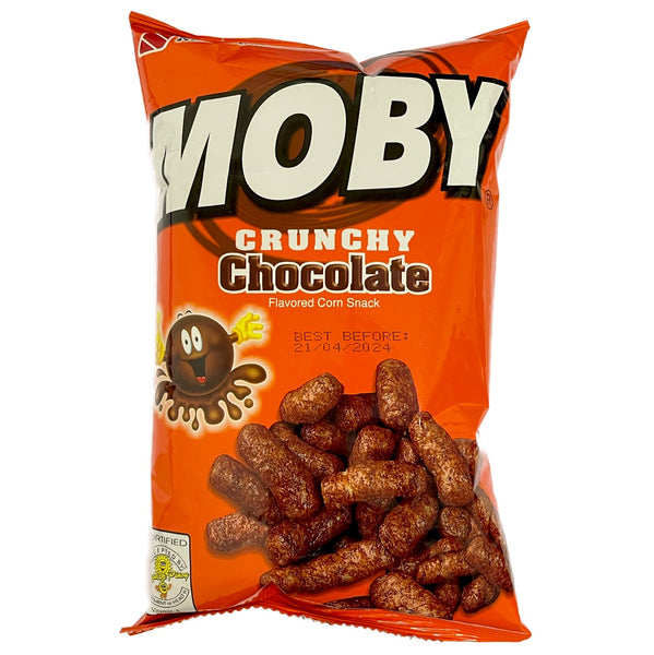 Moby Crunchy Chocolate Flavored Corn Snack 60g