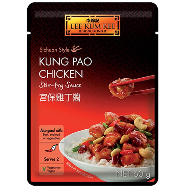 Lee Kum Kee Kung Pao Chicken Stir-fry Sauce (Sichuan Style) 60g - AOS Express