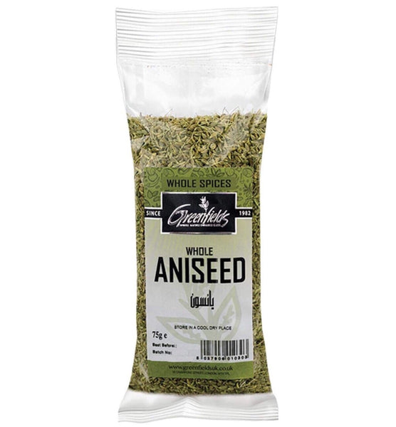 Greenfields Whole Aniseed 75g - Asian Online Superstore UK