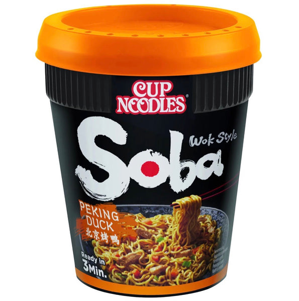 Nissin Soba Cup Pecking Duck Instant Noodles