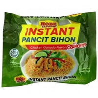 Hobe Instant Pancit Bihon - Chicken Guisado Flavor with Crunches 65g - AOS Express