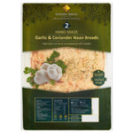 Leicester Bakery Garlic  Naan Bread Large (2’s) 520g