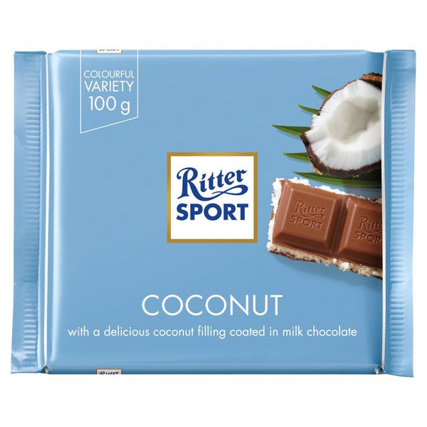 Ritter Sport Coconut Chocolate 100g - AOS Express