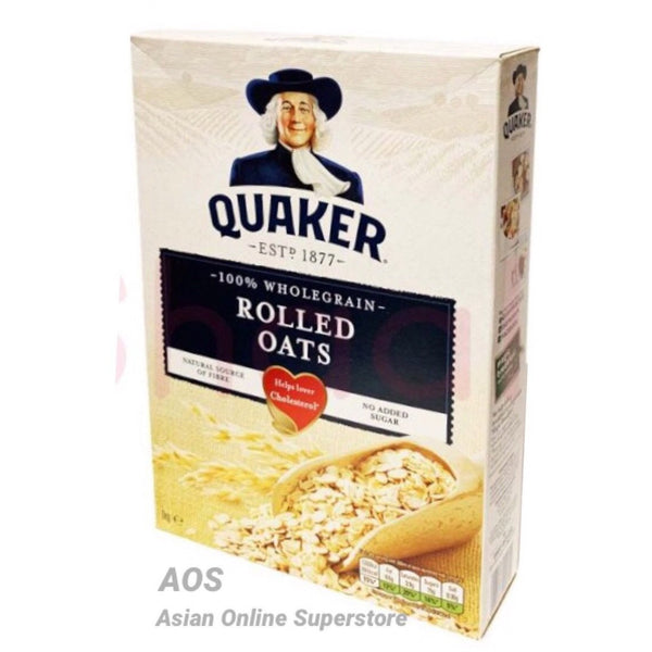 Quaker Whole Grain Rolled Oats 1kg - Asian Online Superstore UK