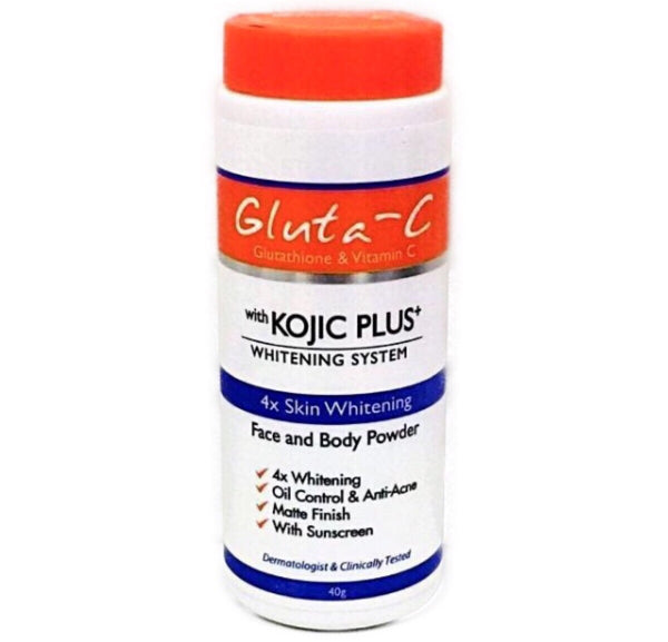 Gluta-C with Kojic Plus Lightening Face & Body Powder 40g - AOS Express