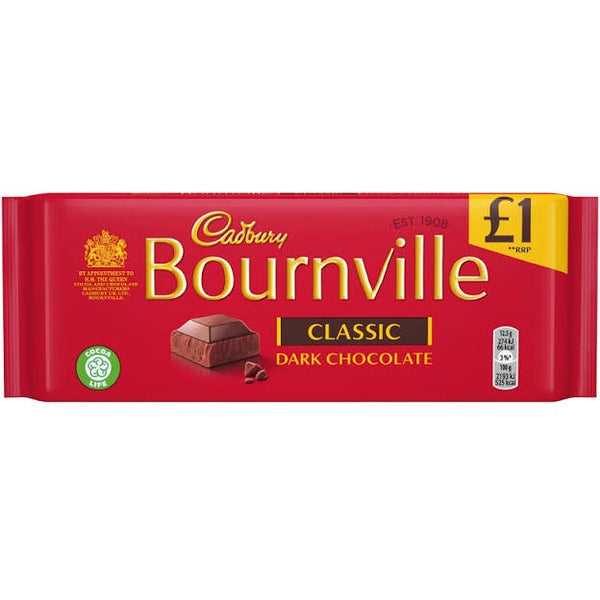 Cadbury Bournville Classic Dark Chocolate 100g - Asian Online Superstore UK