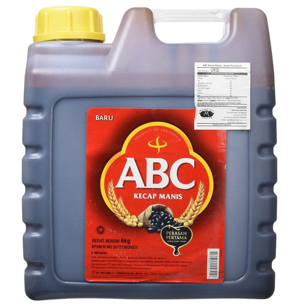 ABC Kecap Manis (Sweet Soy Sauce) 3x6kg - AOS Express