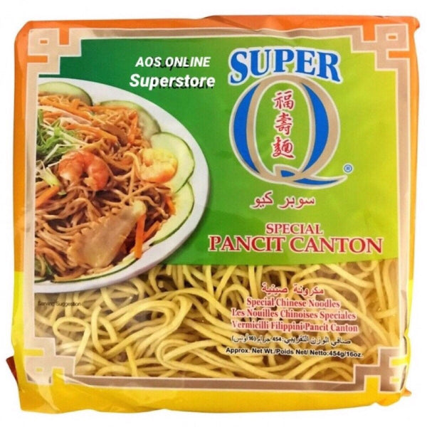 Super Q Pancit Canton Noodles (Special) 454g - AOS Express