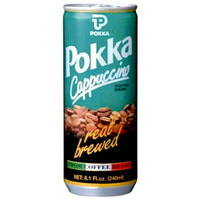 Pokka Cappuccino Coffee Drink (Real Brewed) 240ml - AOS Express