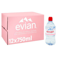 Evian Water 12x750ml - AOS Express