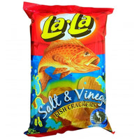Lala Fish Cracker Salt & Vinegar 100g - Asian Online Superstore UK