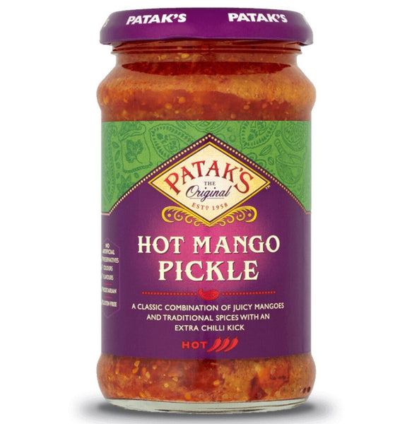 Patak’s Hot Mango Pickle 283g - Asian Online Superstore UK