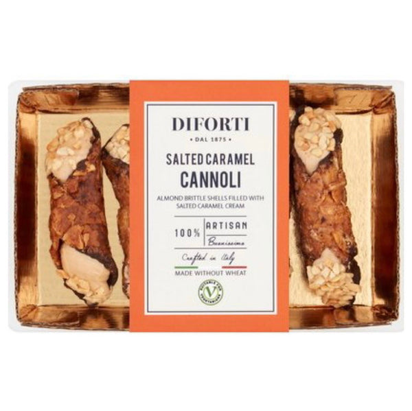 Diforti Salted Caramel Cannoli (Gluten Free ) 200g - AOS Express