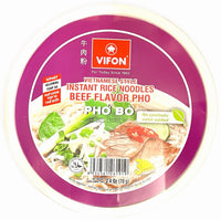 Vifon Pho Bo Bowl Noodle (Beef Flavour) 70g - AOS Express