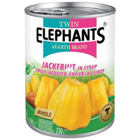 Twin Elephants Jackfruit in Syrup (Whole) 565g - Asian Online Superstore UK