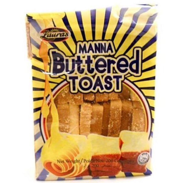 Laura’s Manna Buttered Toast 200g - Asian Online Superstore UK