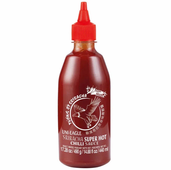 Uni-Eagle Sriracha Super Hot Chilli Sauce 440ml - AOS Express