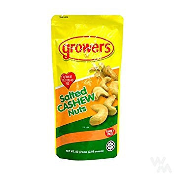 Growers Cashew Nuts 80g - Asian Online Superstore UK