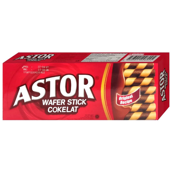 Astor Chocolate Flavour Wafer Sticks 150g - AOS Express
