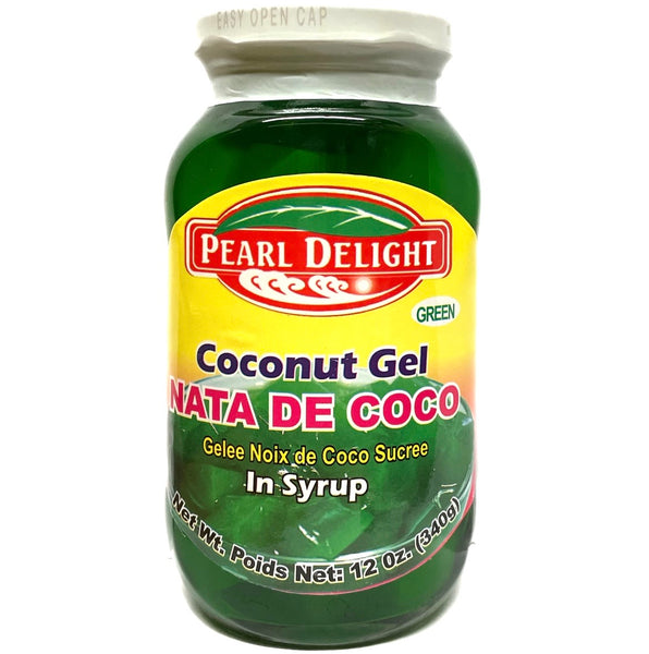 Pearl Delight Nata De Coco Green (Coconut Gel) 340g - AOS Express