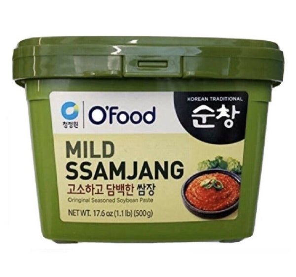 Chung Jung One Mild Ssam Jang (Original Seasoned Soy Bean Paste) 500g - Asian Online Superstore UK