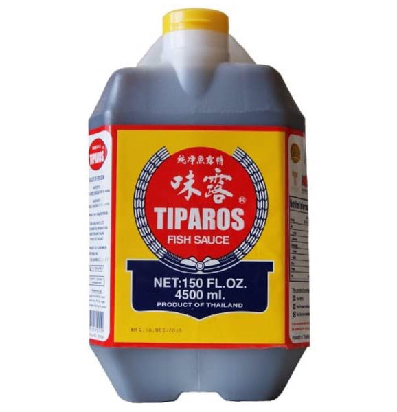 Tiparos Authentic Thai Fish Sauce 4x4.5ltr - Asian Online Superstore UK