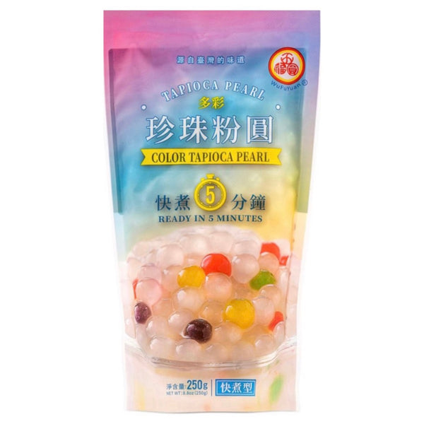 Outdated: WFY Wu Fu Yuan Tapioca Pearl (Assirted Colour) 210g (BBD: 12-11-23)
