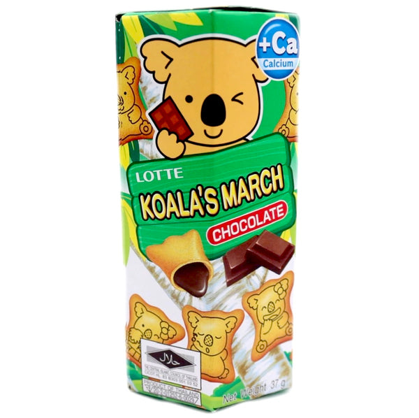 Lotte Koalas March Chocolate Flavour Biscuits 37g - AOS Express