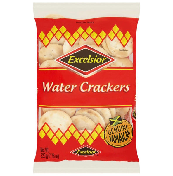 Excelsior Water Crackers 220g - AOS Express
