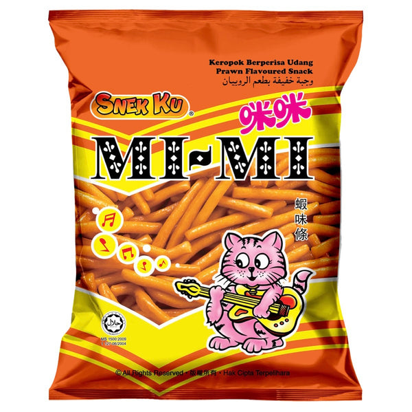 MM Mi-Mi Prawn Flavoured Snacks 20g