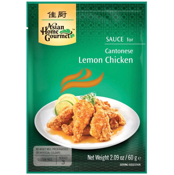 Asian Home Gourmet Sauce for Cantonese Lemon Chicken 60g - AOS Express
