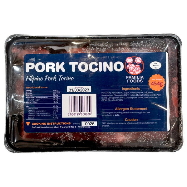Familia Foods Pork Tocino 454g - AOS Express