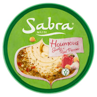 Sabra Mezze Houmous Garlic & Red Pepper Dip 250g - AOS Express