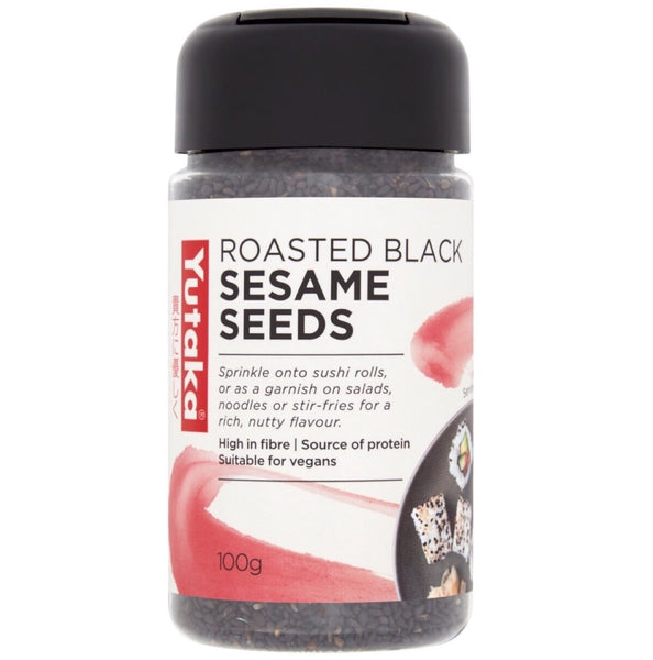 Yutaka Roasted Black Sesame Seeds 100g